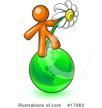 Flower Clipart #17063 by Leo Blanchette