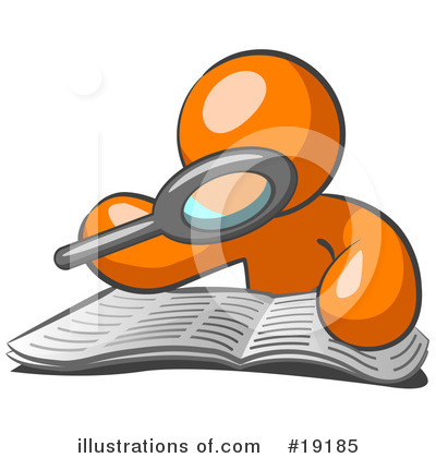 Magnifying Glass Clipart #19185 by Leo Blanchette
