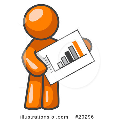 Royalty-Free (RF) Orange Man Clipart Illustration by Leo Blanchette - Stock Sample #20296