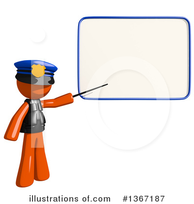 Police Man Clipart #1367187 by Leo Blanchette
