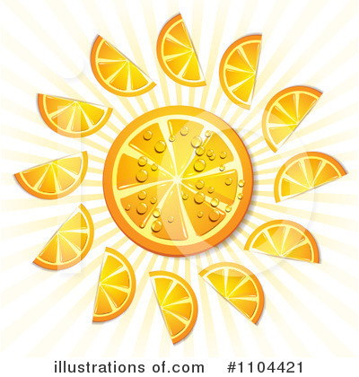 Royalty-Free (RF) Oranges Clipart Illustration by merlinul - Stock Sample #1104421