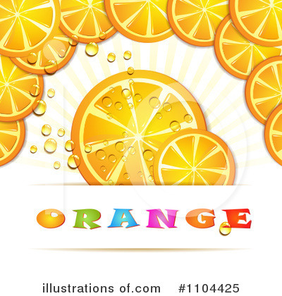 Orange Slices Clipart #1104425 by merlinul