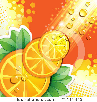 Orange Slices Clipart #1111443 by merlinul