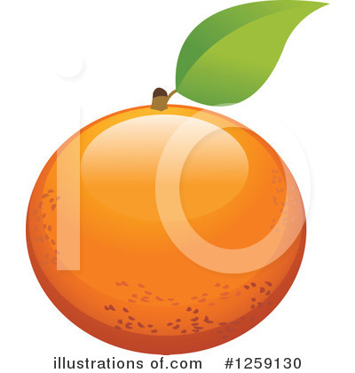 Royalty-Free (RF) Oranges Clipart Illustration by Pushkin - Stock Sample #1259130