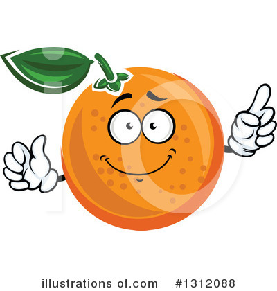 Royalty-Free (RF) Oranges Clipart Illustration by Vector Tradition SM - Stock Sample #1312088