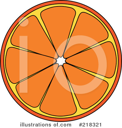 Royalty-Free (RF) Oranges Clipart Illustration by Pams Clipart - Stock Sample #218321