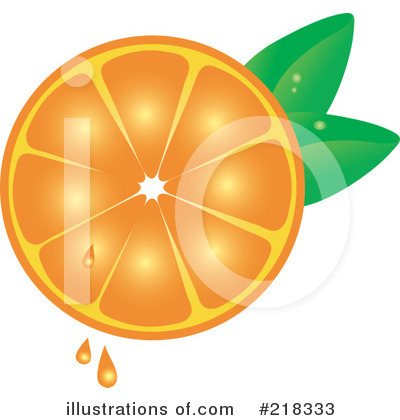Royalty-Free (RF) Oranges Clipart Illustration by Pams Clipart - Stock Sample #218333
