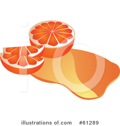 Royalty-Free (RF) Oranges Clipart Illustration by Kheng Guan Toh - Stock Sample #61289
