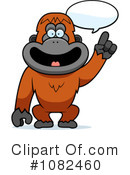 Orangutan Clipart #1082460 by Cory Thoman