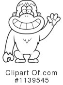 Orangutan Clipart #1139545 by Cory Thoman