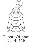 Orangutan Clipart #1141709 by Cory Thoman
