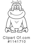 Orangutan Clipart #1141710 by Cory Thoman