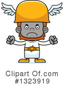 Orangutan Clipart #1323919 by Cory Thoman