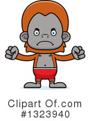 Orangutan Clipart #1323940 by Cory Thoman