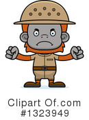 Orangutan Clipart #1323949 by Cory Thoman