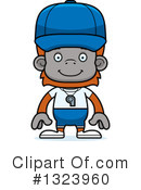 Orangutan Clipart #1323960 by Cory Thoman