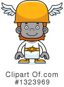 Orangutan Clipart #1323969 by Cory Thoman