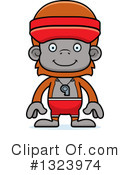 Orangutan Clipart #1323974 by Cory Thoman