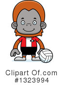 Orangutan Clipart #1323994 by Cory Thoman