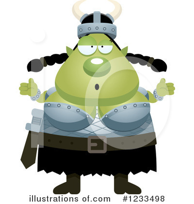 Royalty-Free (RF) Orc Clipart Illustration by Cory Thoman - Stock Sample #1233498