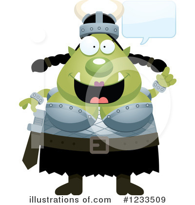 Royalty-Free (RF) Orc Clipart Illustration by Cory Thoman - Stock Sample #1233509