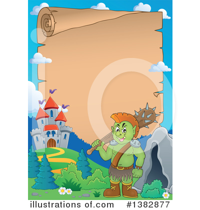 Royalty-Free (RF) Orc Clipart Illustration by visekart - Stock Sample #1382877