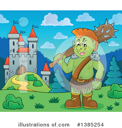 Royalty-Free (RF) Orc Clipart Illustration by visekart - Stock Sample #1385254
