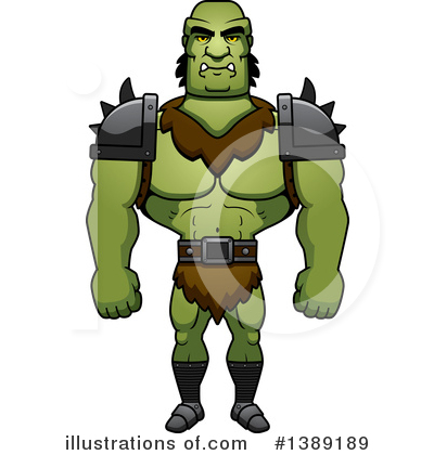 Orc Clipart #1389189 by Cory Thoman