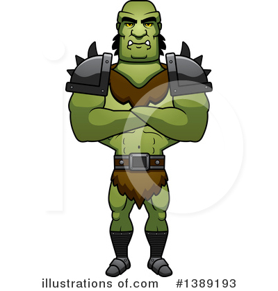 Royalty-Free (RF) Orc Clipart Illustration by Cory Thoman - Stock Sample #1389193