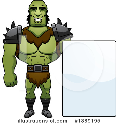 Orc Clipart #1389195 by Cory Thoman