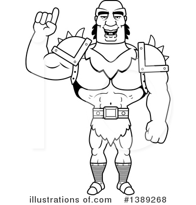 Royalty-Free (RF) Orc Clipart Illustration by Cory Thoman - Stock Sample #1389268