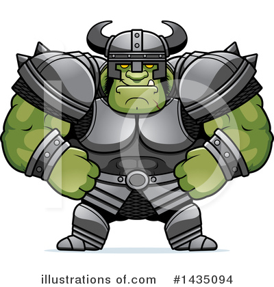 Orc Clipart #1435094 by Cory Thoman