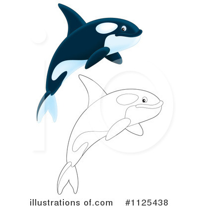 Orca Clipart #1125438 by Alex Bannykh