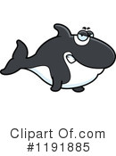 Orca Clipart #1191885 by Cory Thoman