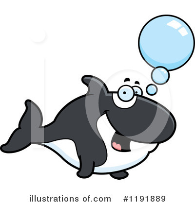 Royalty-Free (RF) Orca Clipart Illustration by Cory Thoman - Stock Sample #1191889