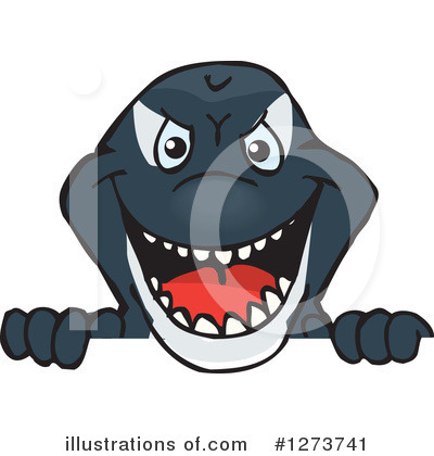 Whale Clipart #1273741 by Dennis Holmes Designs