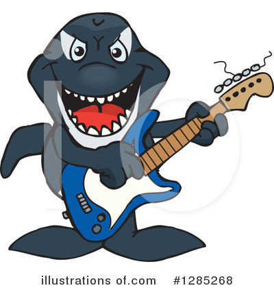 Orca Clipart #1285268 by Dennis Holmes Designs