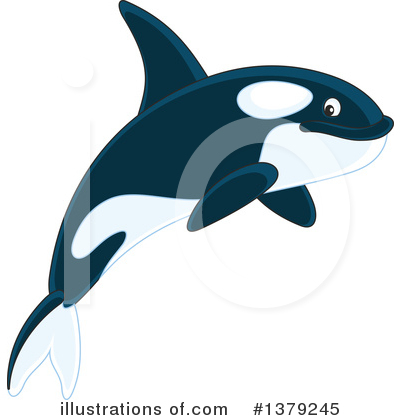 Killer Whale Clipart #1379245 by Alex Bannykh