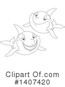 Orca Clipart #1407420 by Alex Bannykh