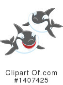 Orca Clipart #1407425 by Alex Bannykh
