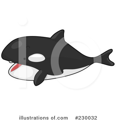 Royalty-Free (RF) Orca Clipart Illustration by BNP Design Studio - Stock Sample #230032