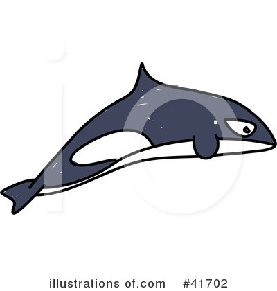 Royalty-Free (RF) Orca Clipart Illustration by Prawny - Stock Sample #41702