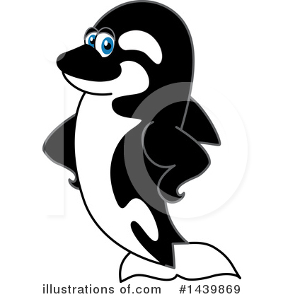 Killer Whale Clipart #1439869 by Mascot Junction