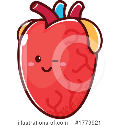 Human Heart Clipart #1779921 by Vector Tradition SM
