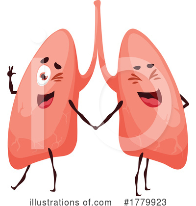 Lungs Clipart #1779923 by Vector Tradition SM