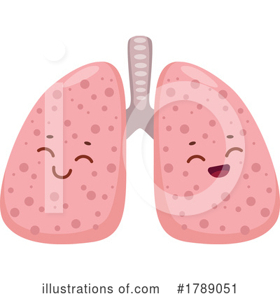 Lungs Clipart #1789051 by Vector Tradition SM