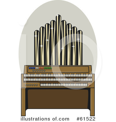 Royalty-Free (RF) Organ Clipart Illustration by r formidable - Stock Sample #61522