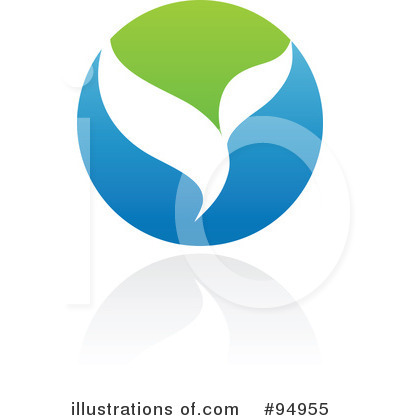 Royalty-Free (RF) Organic Logo Clipart Illustration by elena - Stock Sample #94955