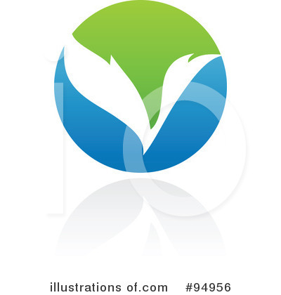 Royalty-Free (RF) Organic Logo Clipart Illustration by elena - Stock Sample #94956