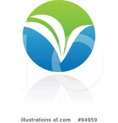 Royalty-Free (RF) Organic Logo Clipart Illustration by elena - Stock Sample #94959
